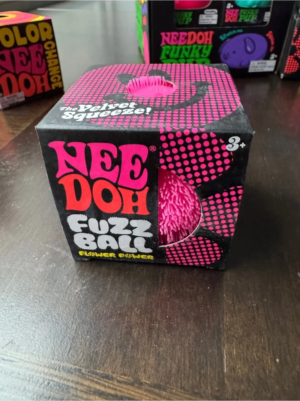 NeeDoh Fuzz Ball Flower Power NEW 100% Authentic CHOOSE YOUR COLOR